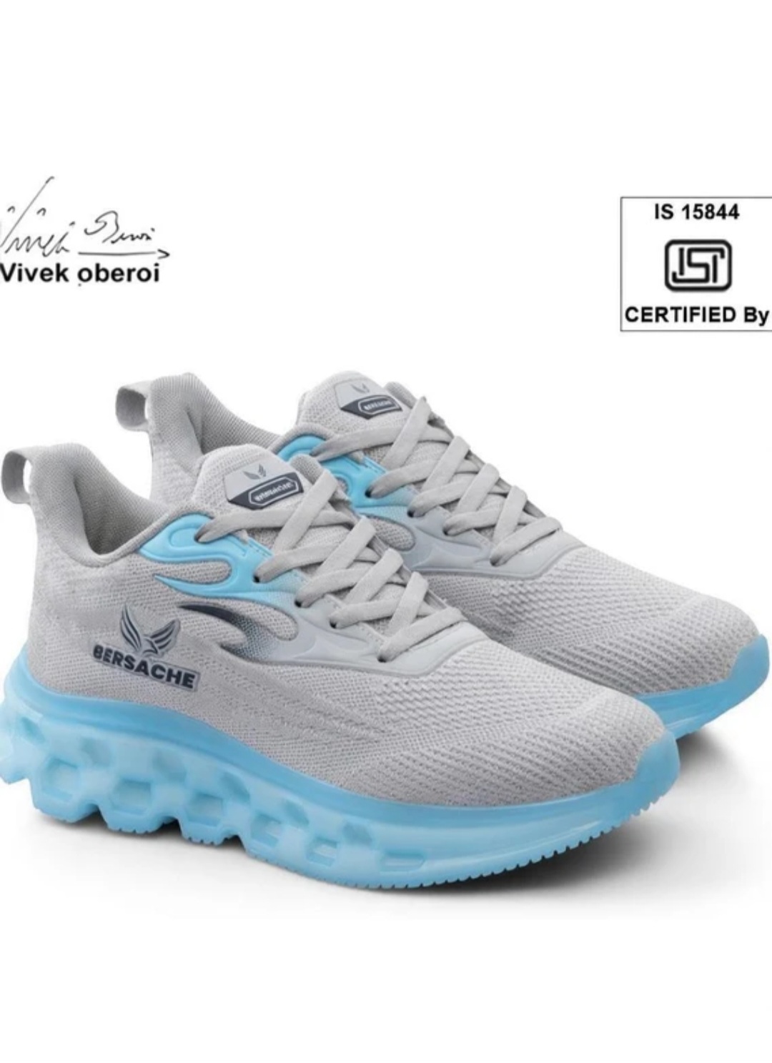 Bersache casuals sanekers grey shoes for men